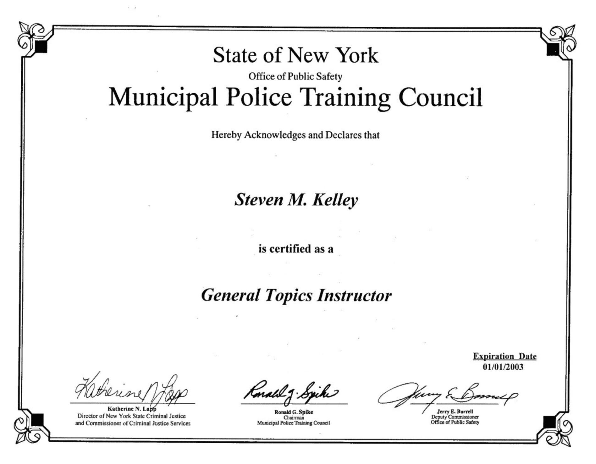 Page 13: General Topics Instructor